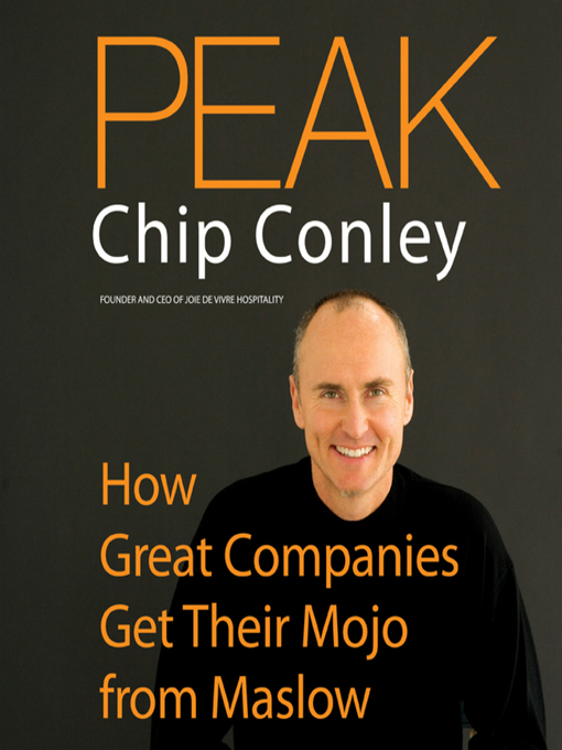 Title details for Peak by Chip Conley - Available